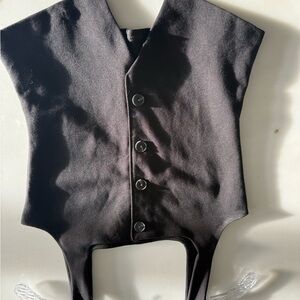 All Saints Black Tank Top